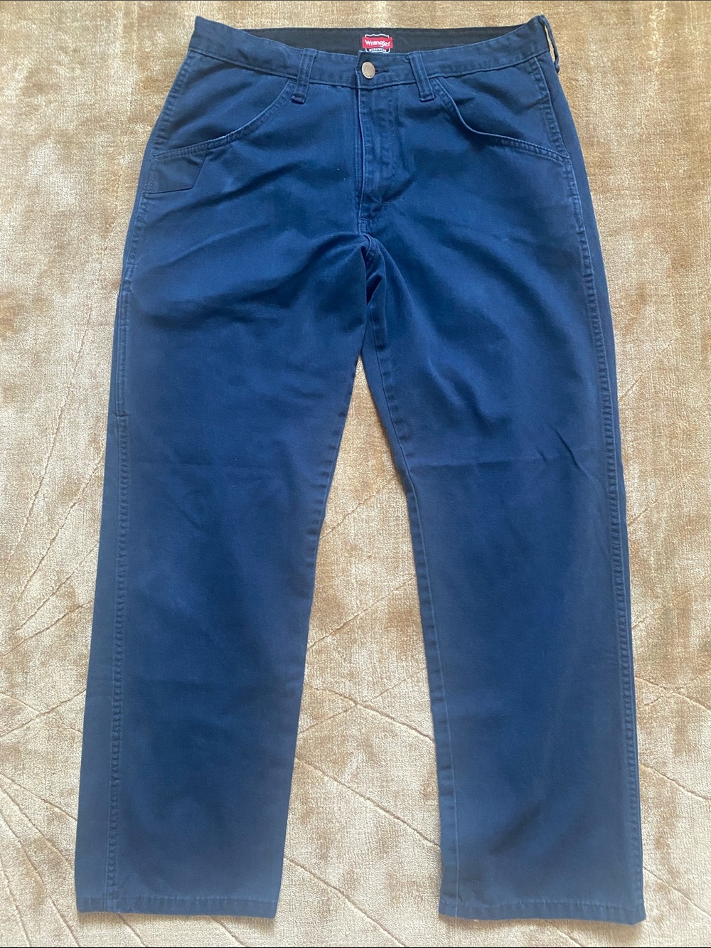 Wrangler workwear Dark Navy Straight Leg Pants